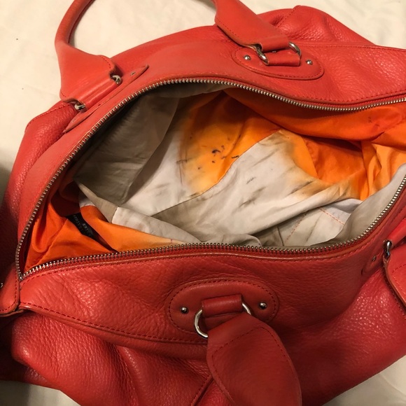 Maxximum Orange Leather Bag - Picture 7 of 11